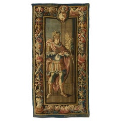 18th Century Aubusson Portrait Tapestry
