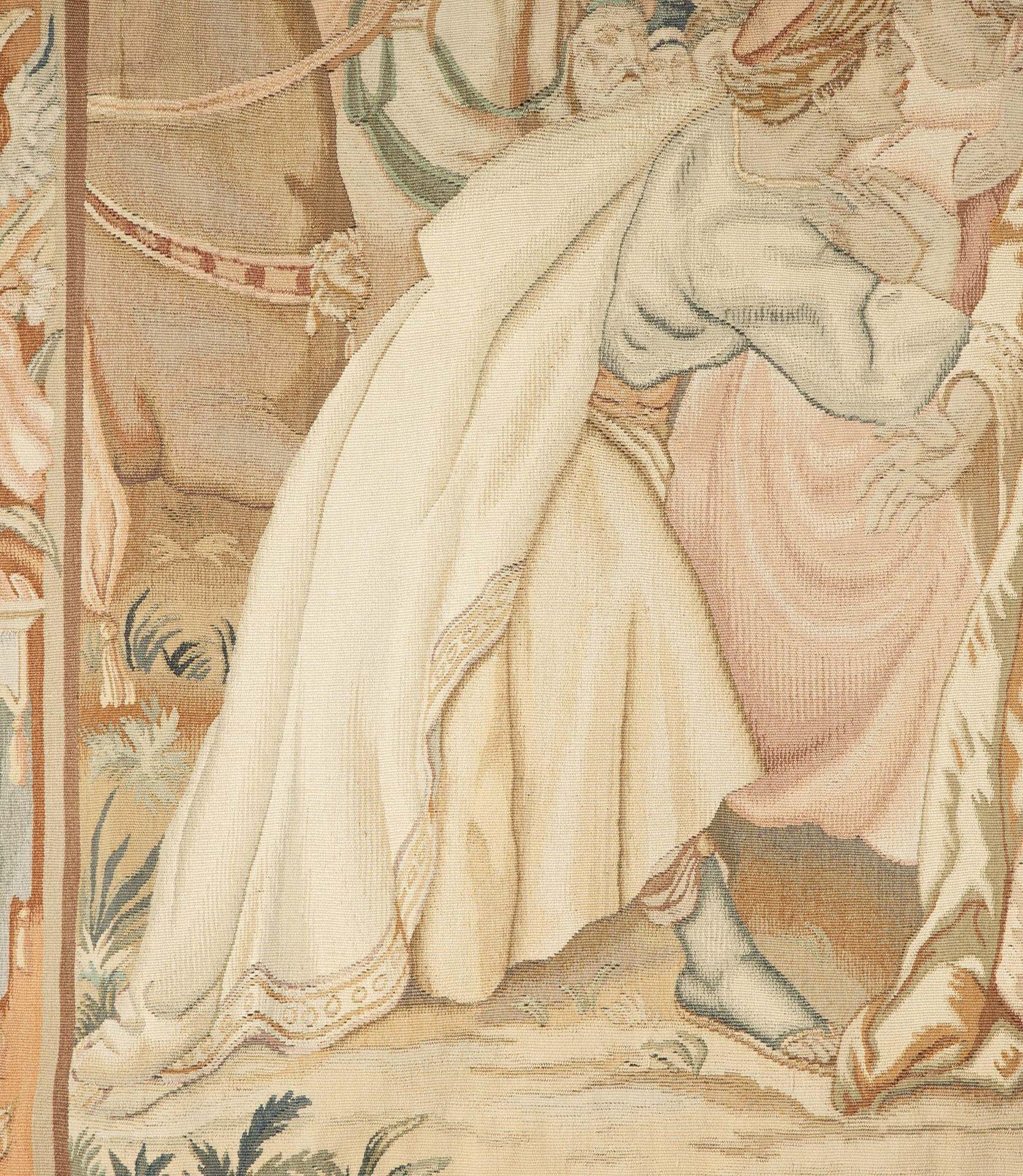 Aubusson-Wandteppich aus dem 18. Jahrhundert (Spätes 18. Jahrhundert) im Angebot
