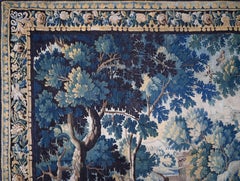 18th century Aubusson tapestry (greenery) - N°-1345