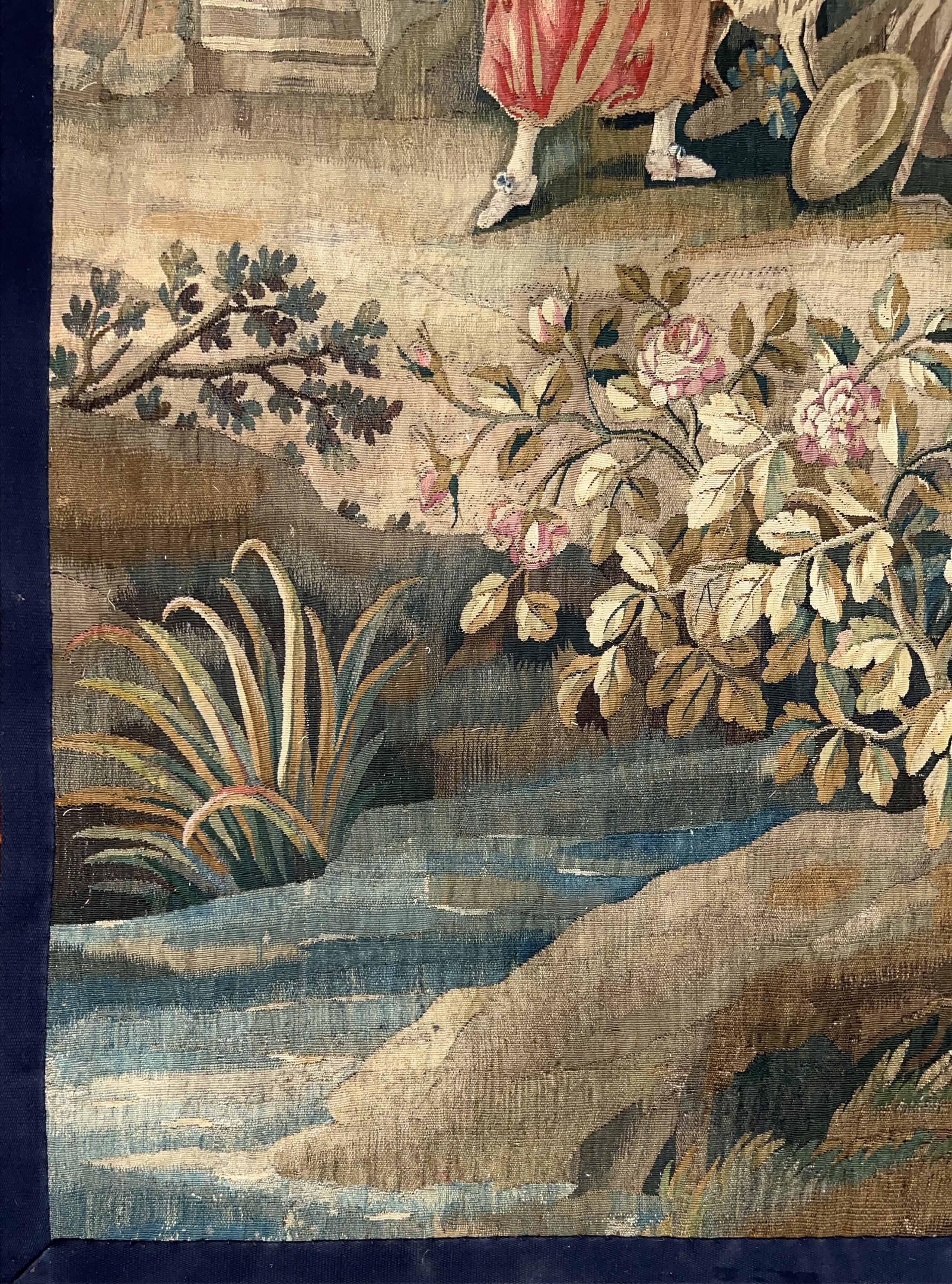 French 18th Century, Aubusson Tapestry, N° 1195 For Sale
