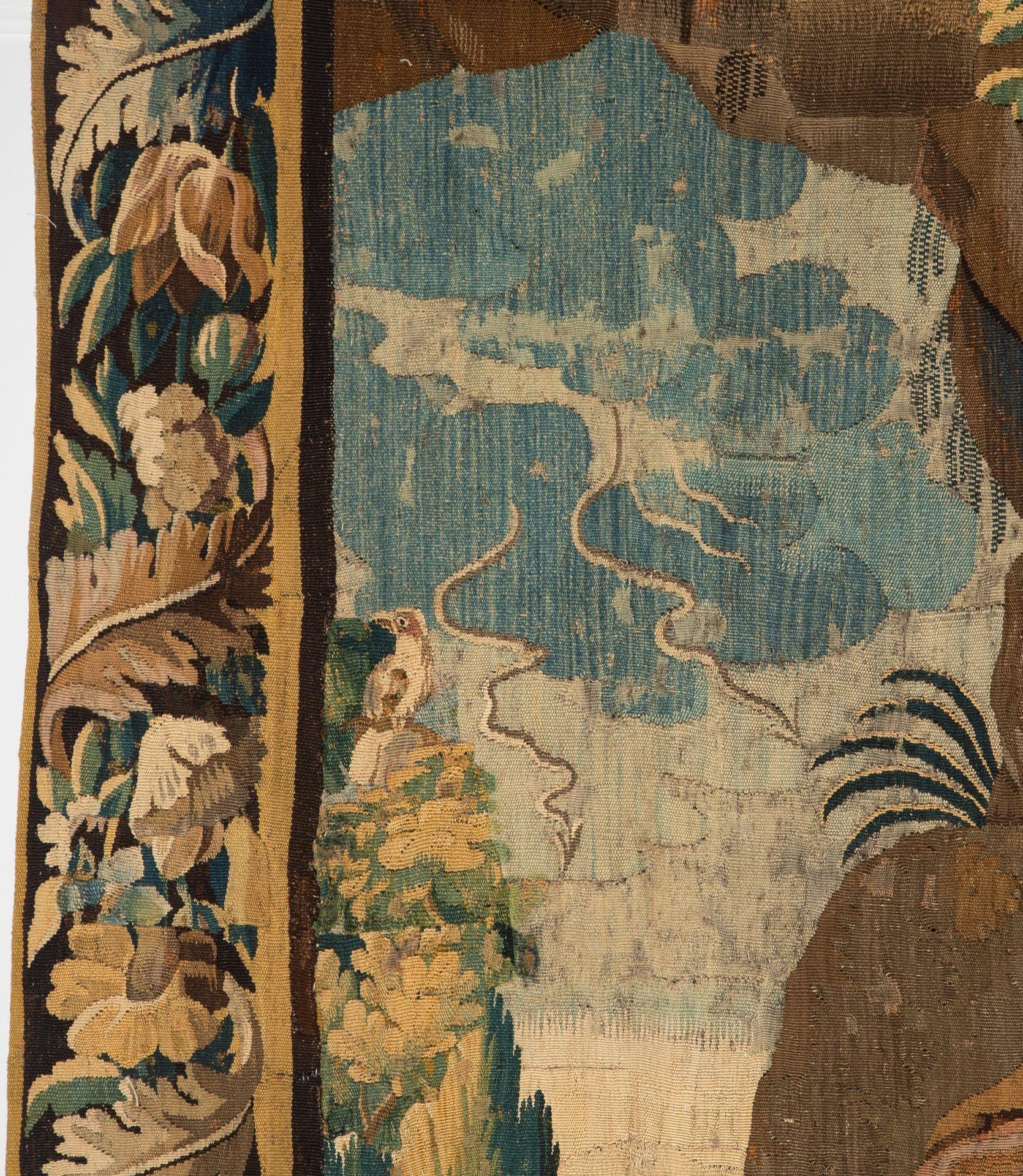 18th Century Aubusson Tapestry Showing a Centurion and Queen For Sale 1