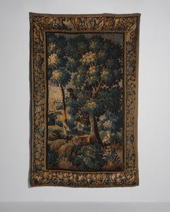 18th Century Aubusson Verdure Tapestry