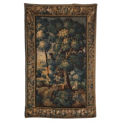 Tapiz de Verdura de Aubusson del siglo XVIII