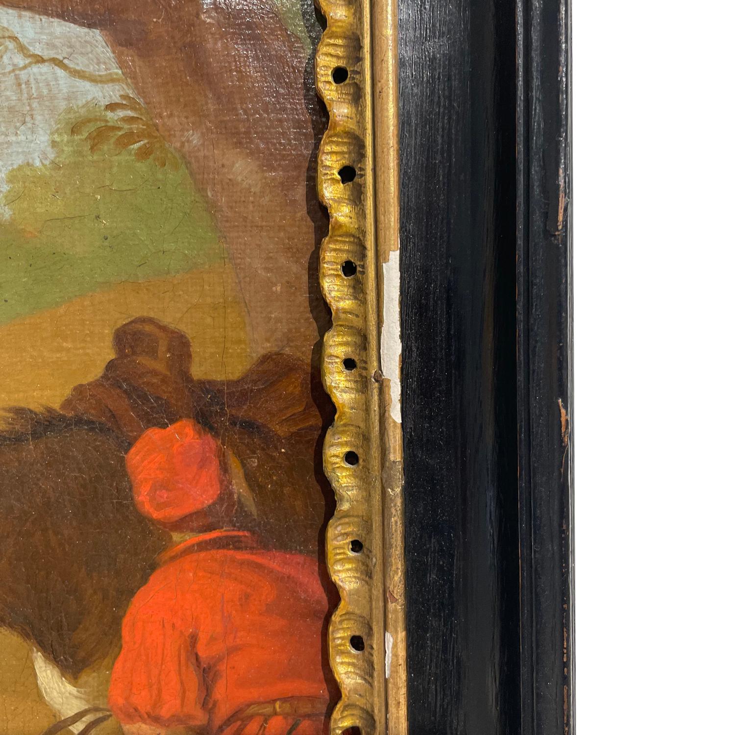 18. Jahrhundert Österreichischer Barock Öl auf leinwand Gemälde von Franz Xaver Hornöck (Leinwand) im Angebot