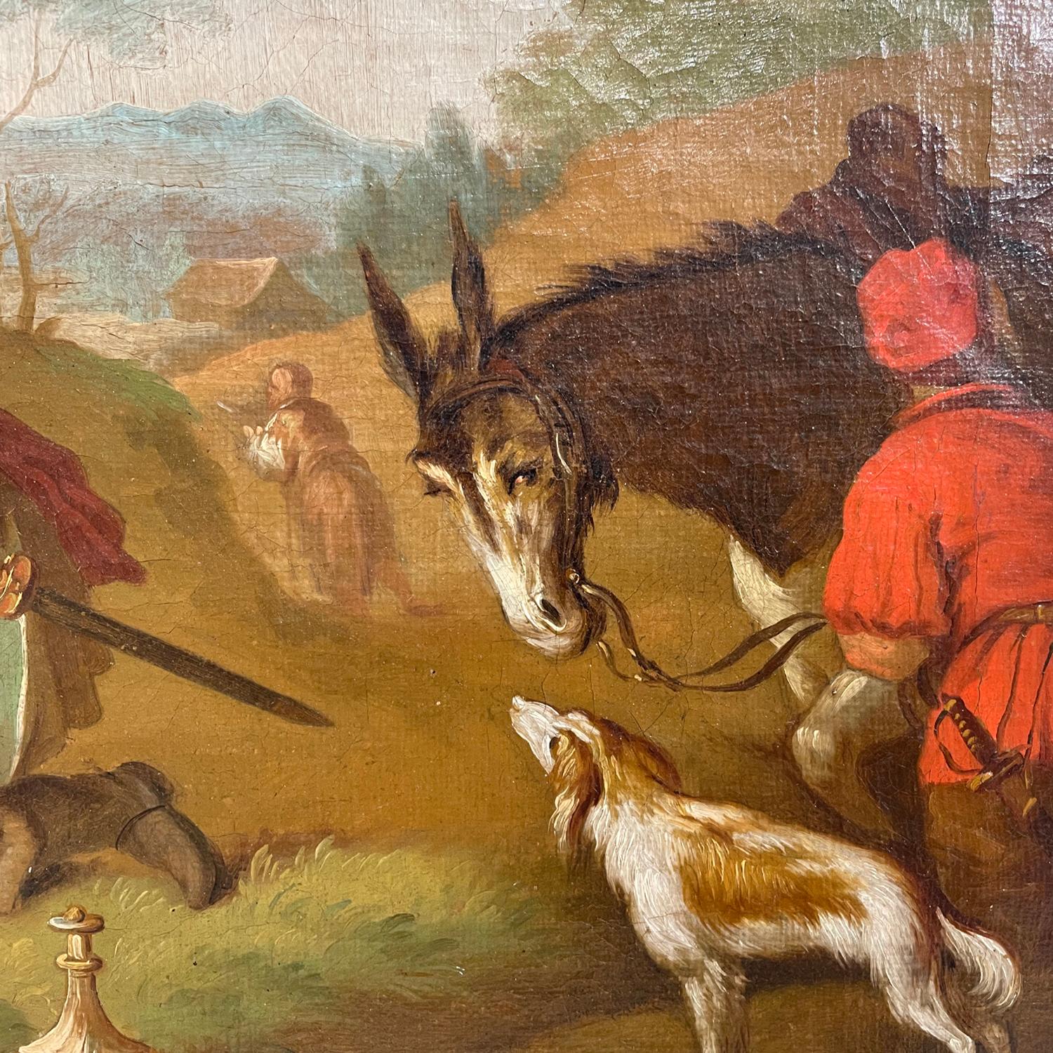 18. Jahrhundert Österreichischer Barock Öl auf leinwand Gemälde von Franz Xaver Hornöck im Angebot 2