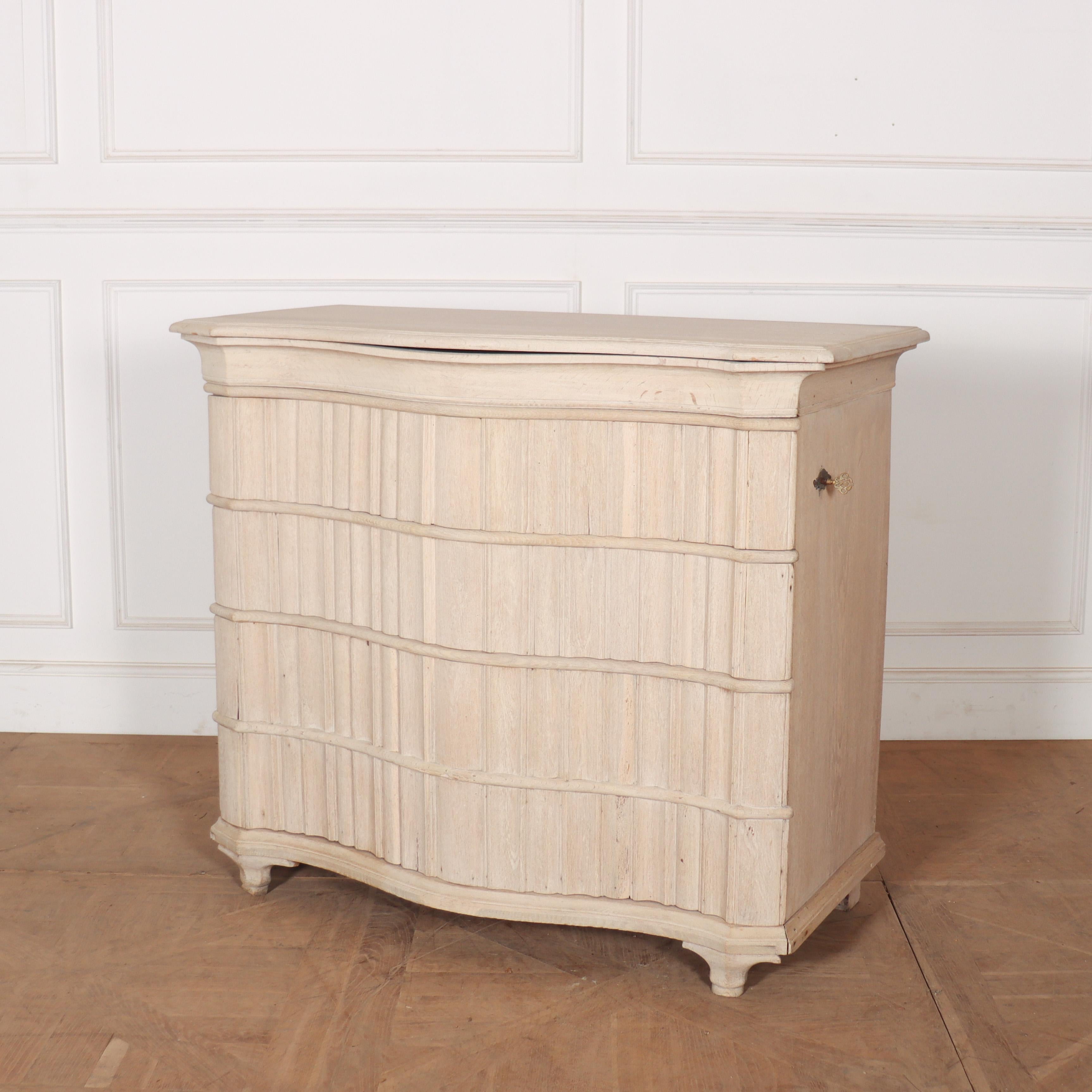 Very unusual 18th C Austrian bleached oak commode. 1780.

Reference: 8171

Dimensions
47.5 inches (121 cms) Wide
23.5 inches (60 cms) Deep
39.5 inches (100 cms) High