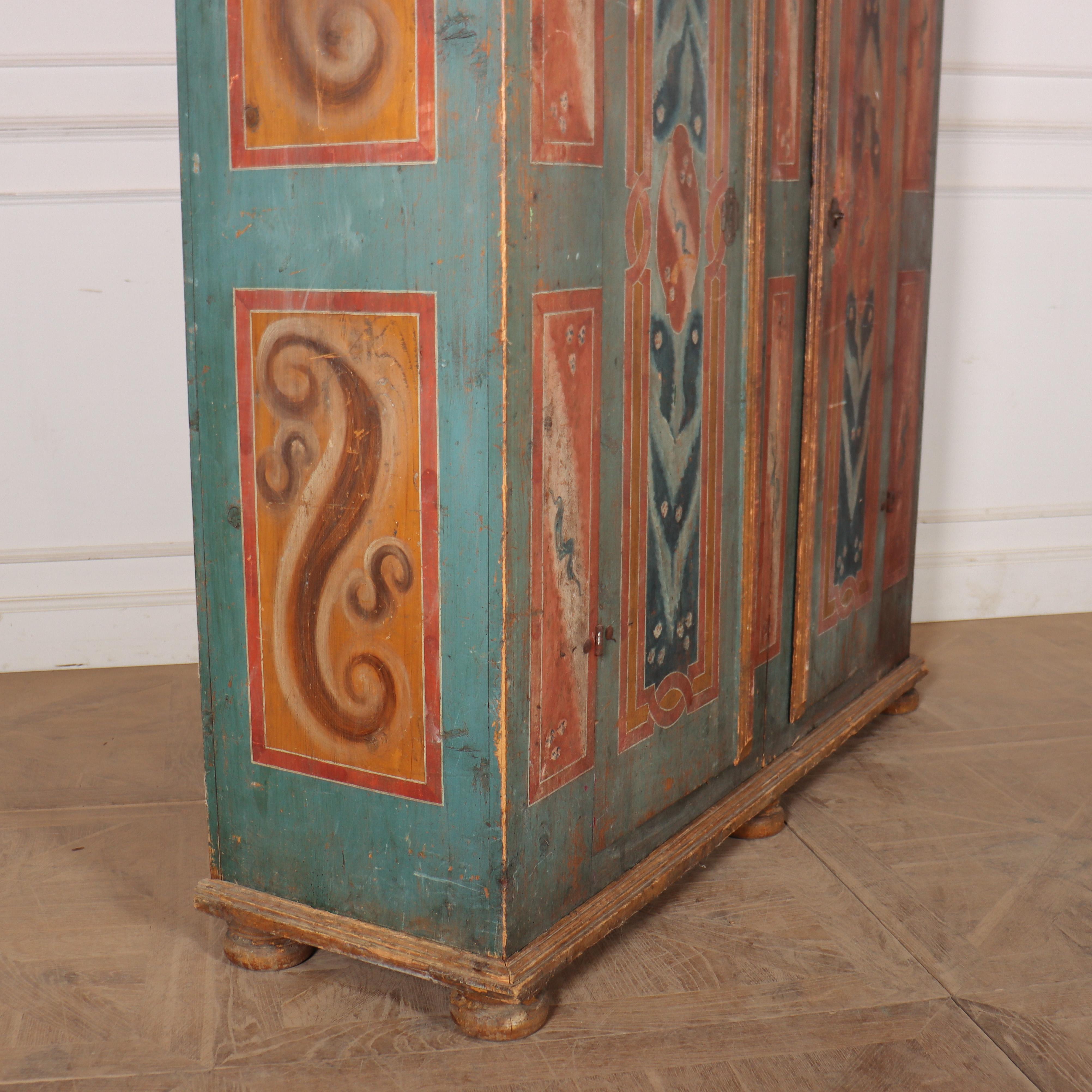 18th Century Austrian Marriage Armoire 5