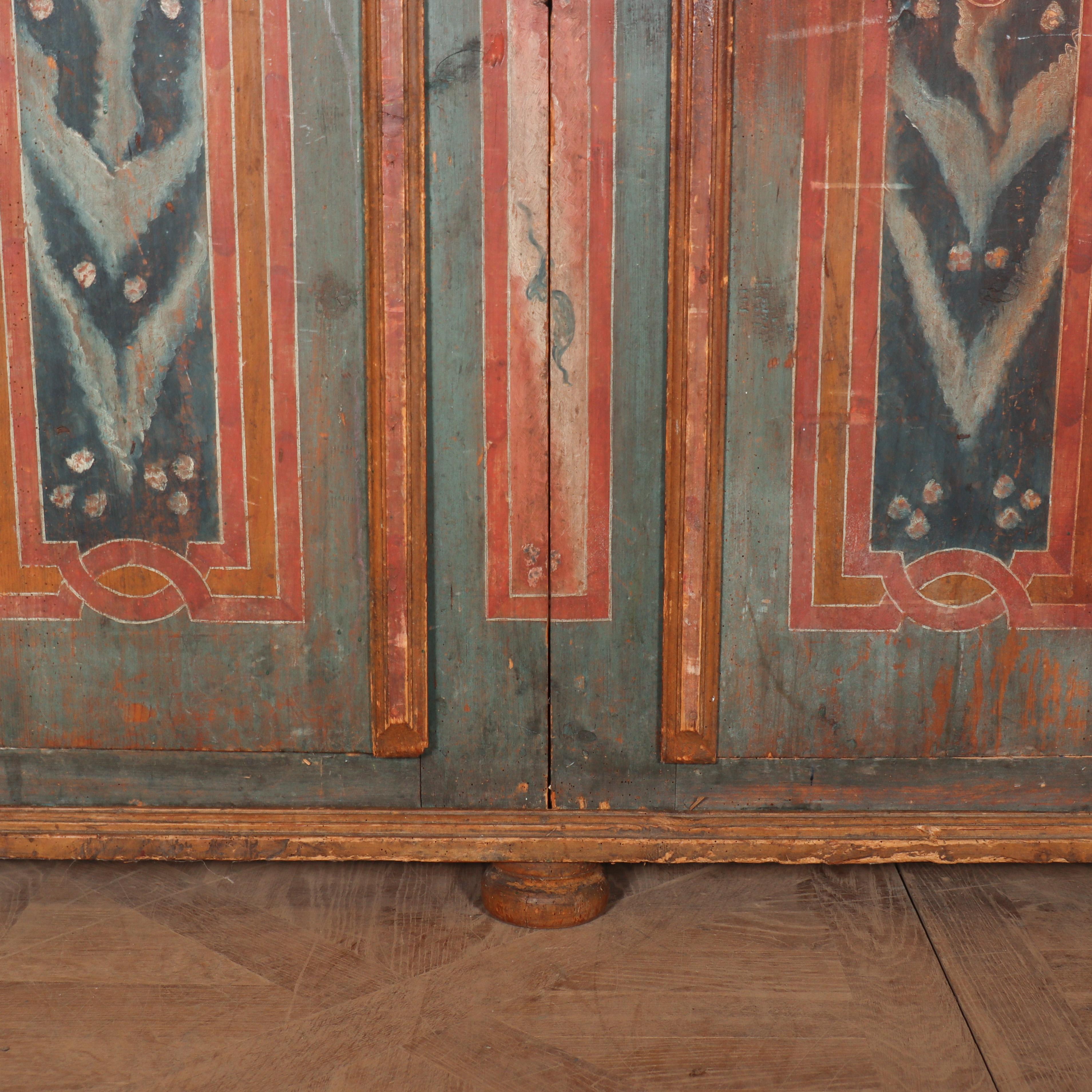 18th Century Austrian Marriage Armoire 1