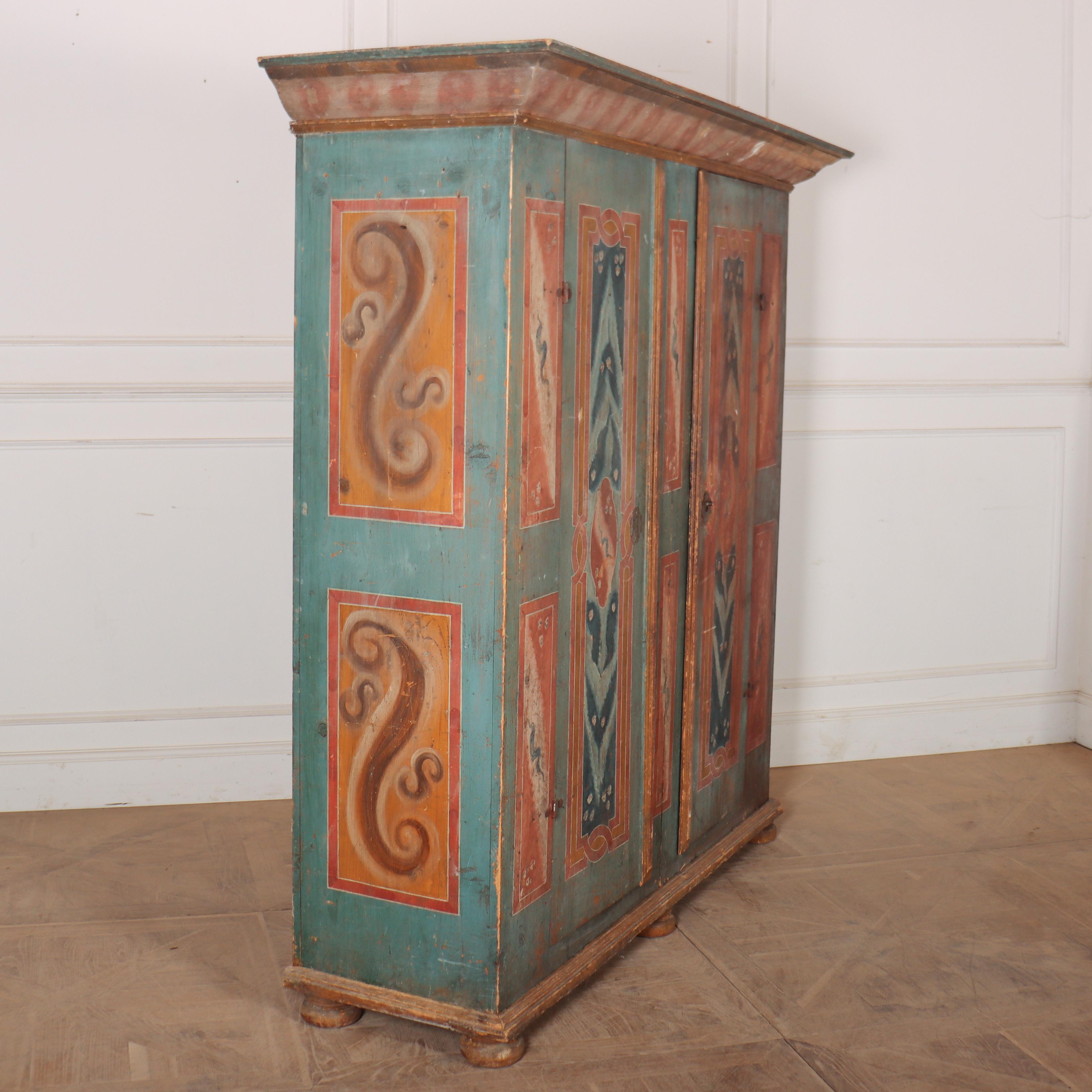 18th Century Austrian Marriage Armoire 3