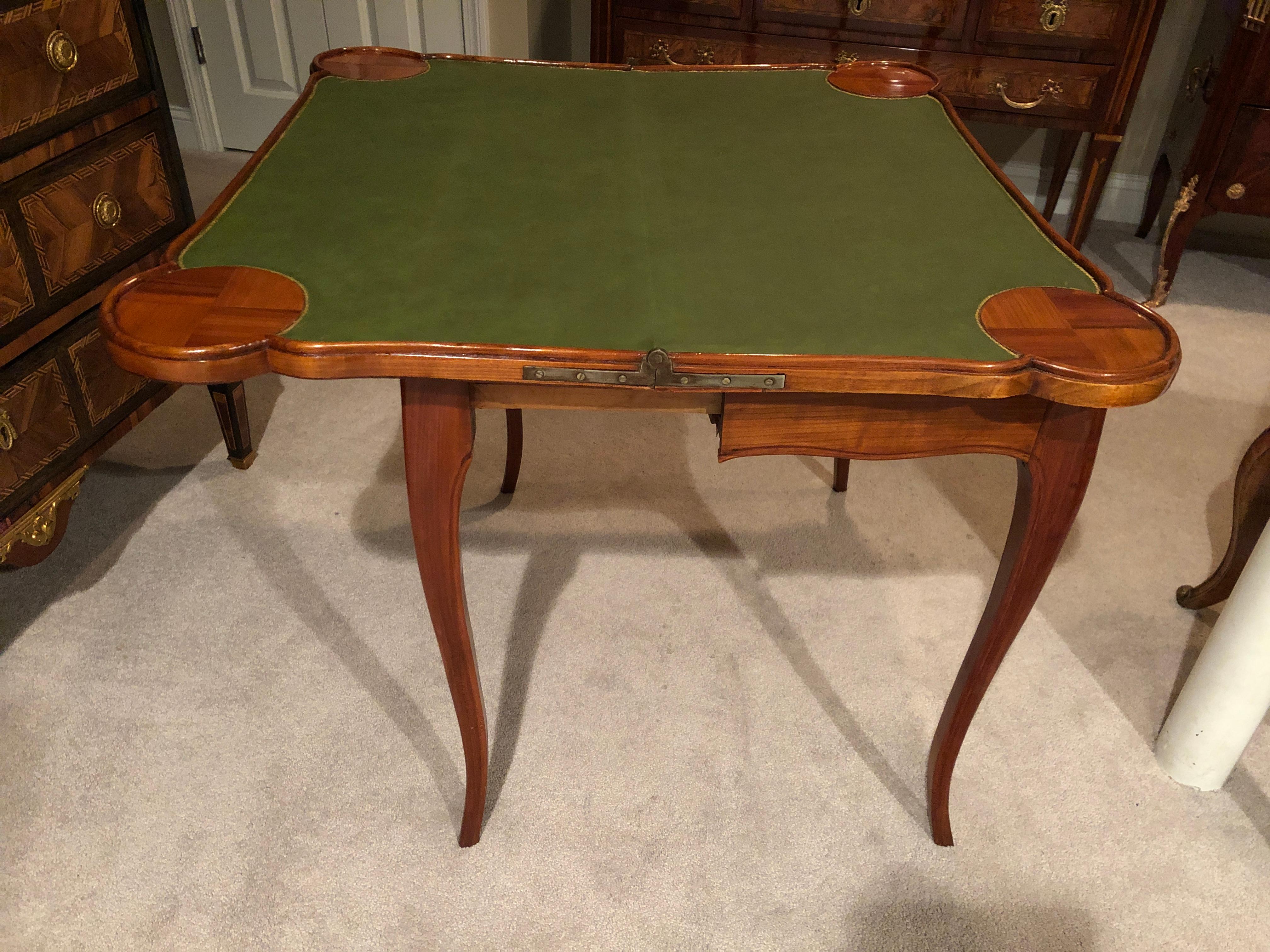18th Century Baroque Card Table, Germany, 1760 For Sale 5