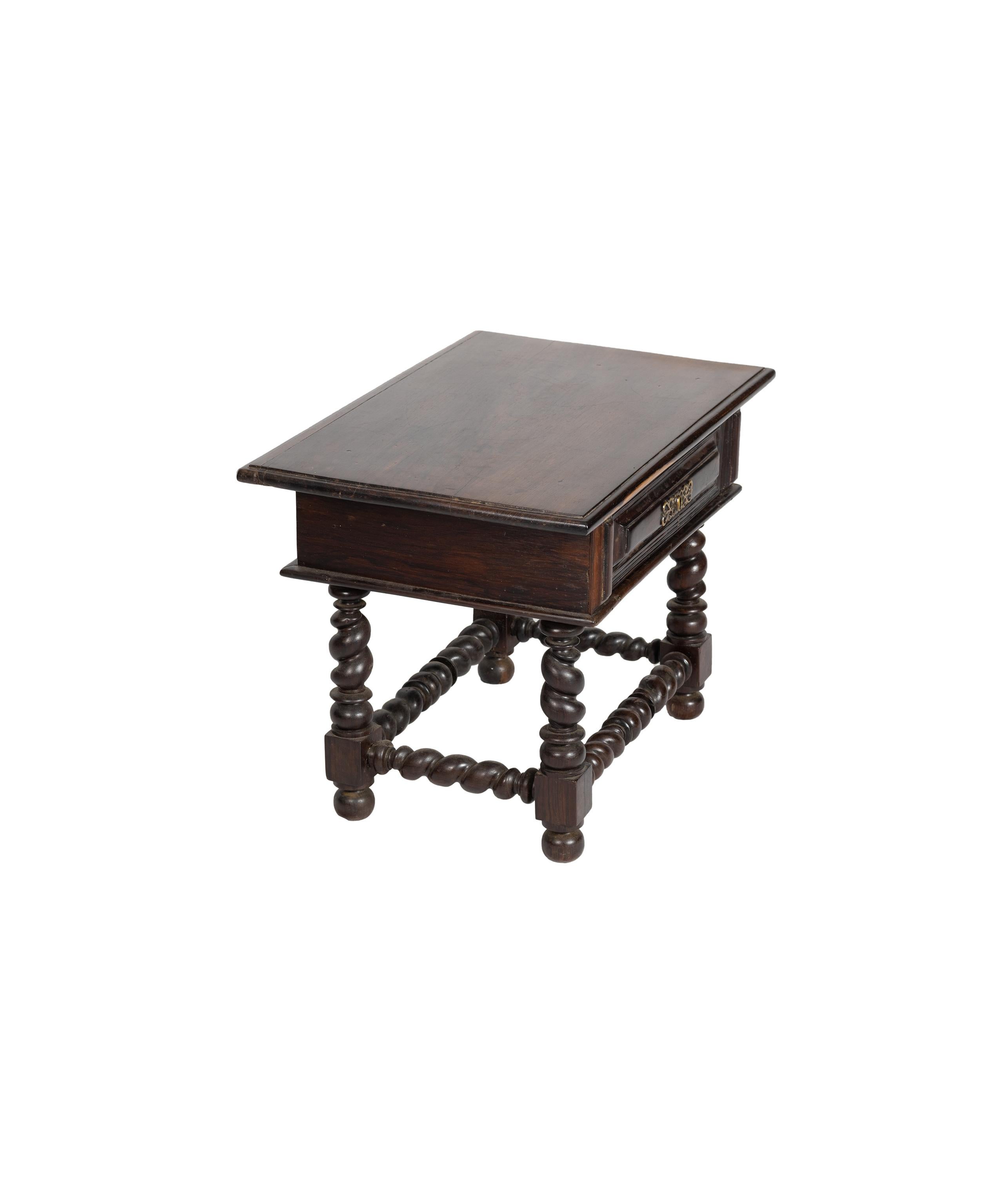 Portuguese 18th Century Baroque Center Table, Portugal For Sale