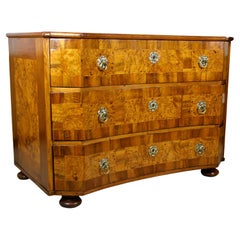 Antique 18th Century Baroque Chest of Drawers, Austria, circa 1760