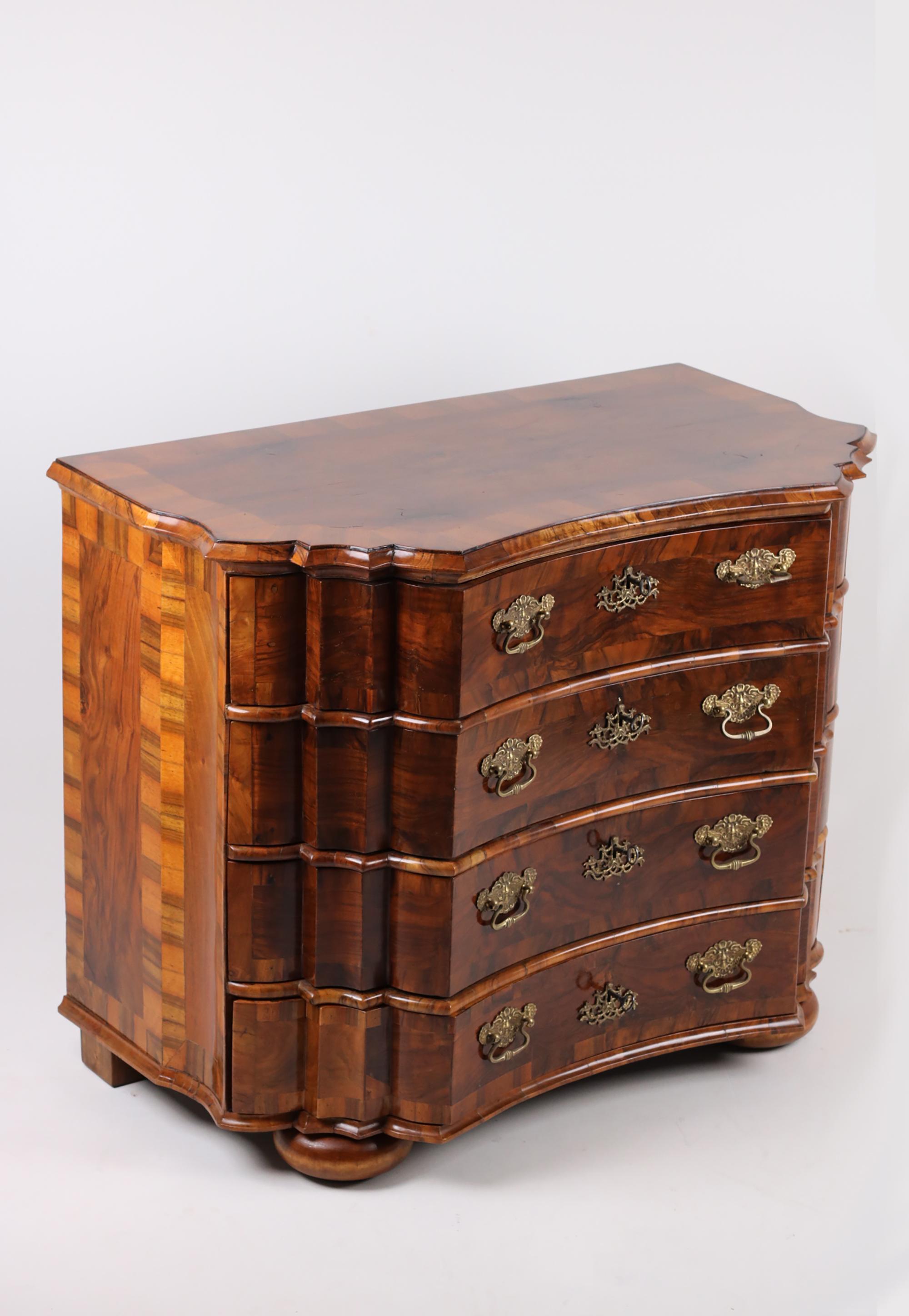 German 18th Century Baroque Chest of Drawers For Sale