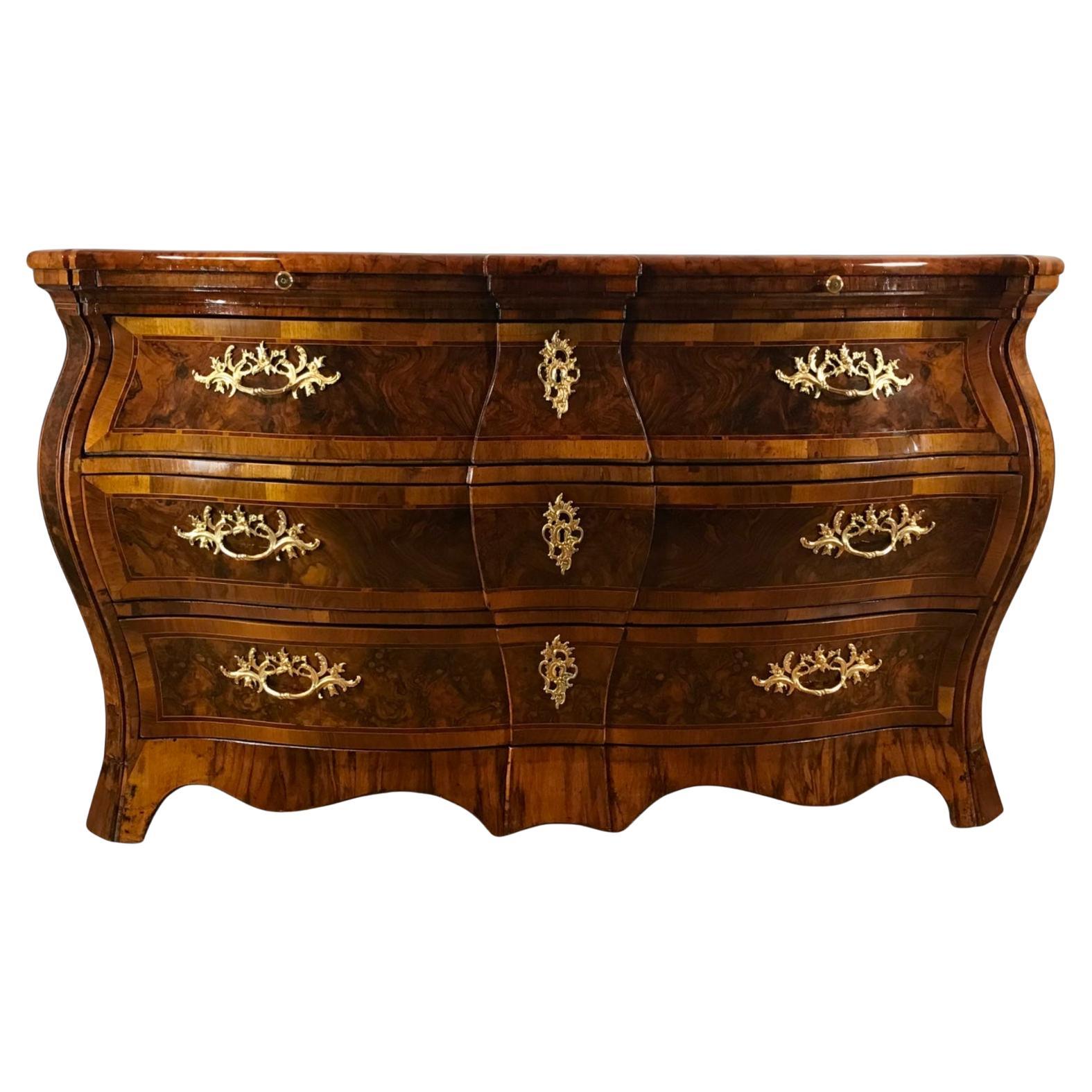 18th century Baroque Chest of Drawers, Germany 1750