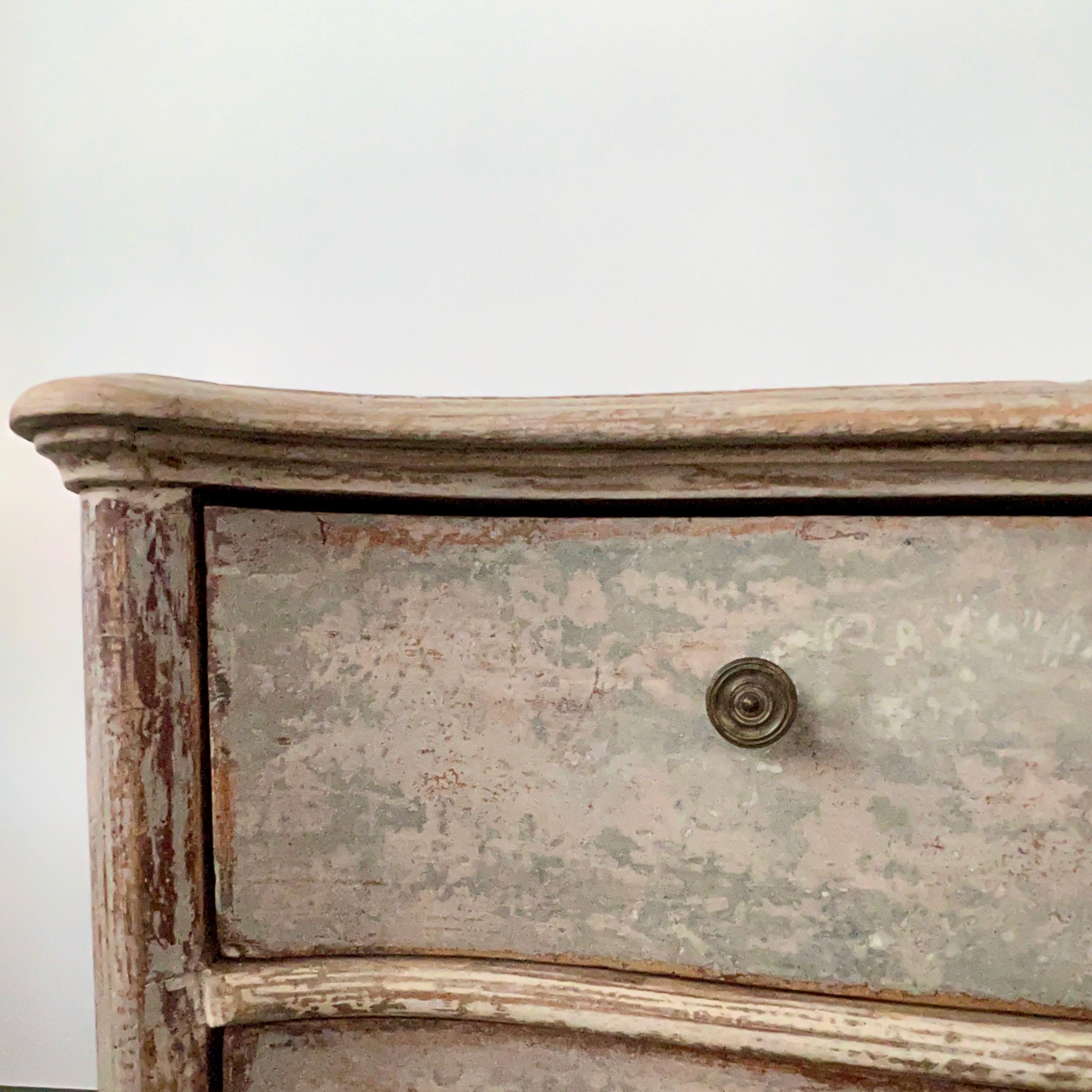 Bronze 18th Century Baroque Commode For Sale