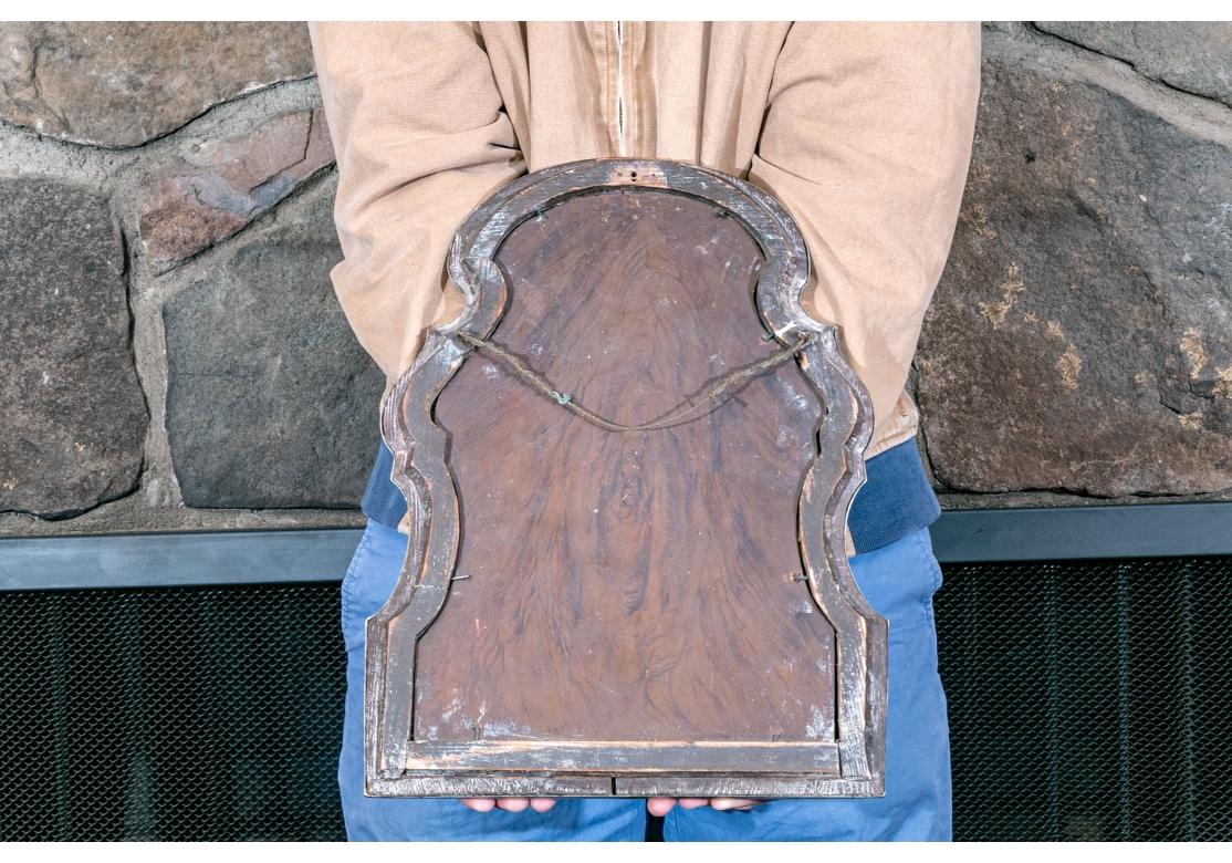 Argent Miroir baroque continental du 18ème siècle avec cadre en argent en vente