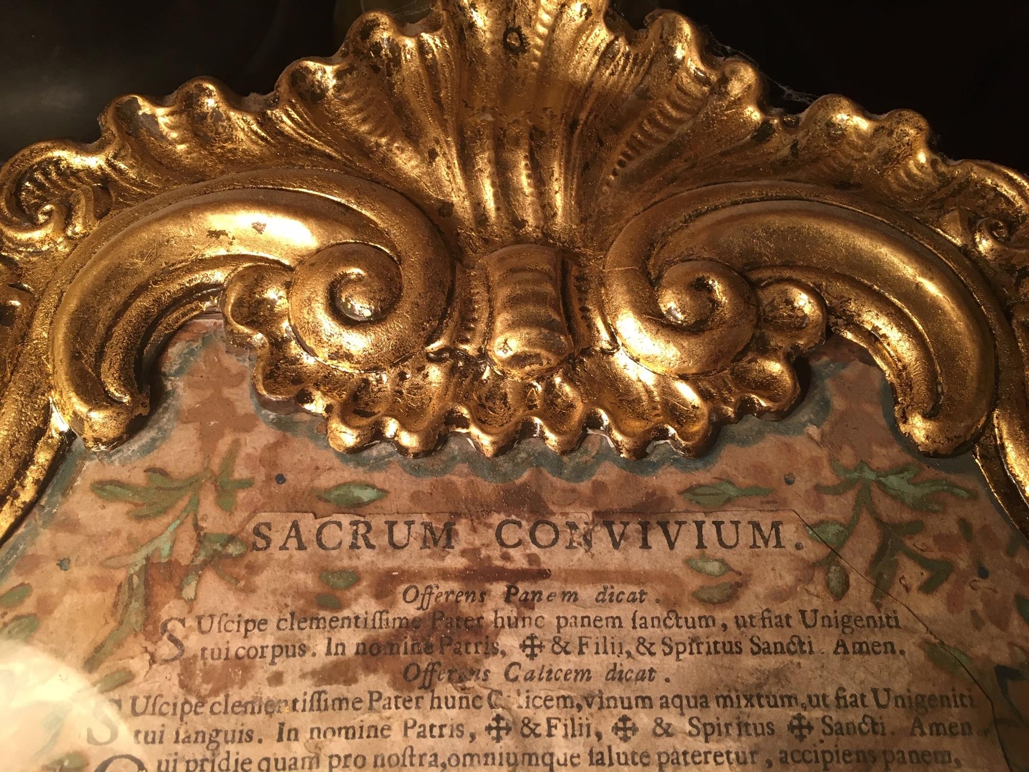 Baroque 18th Century Carta Gloria For Sale