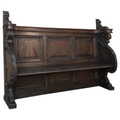 18th Century Baroque Hall Bench