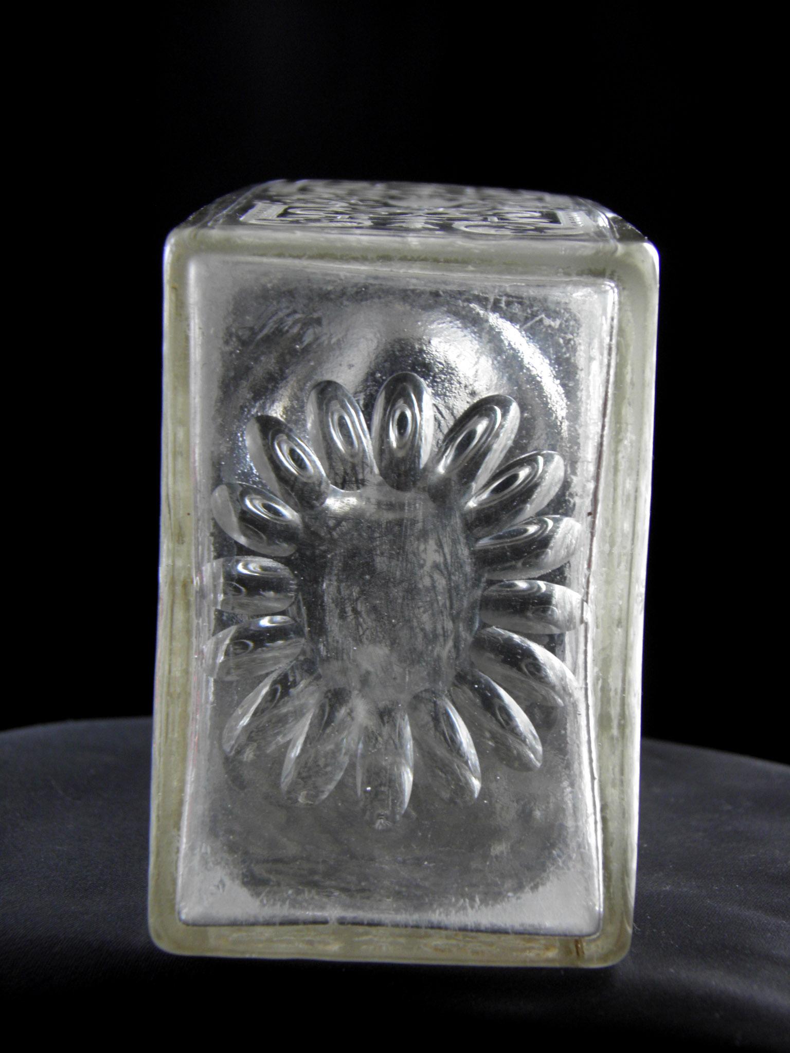 Engraved Heraldic Baroque bottle of the 18th century-Hunting motif (video) 12