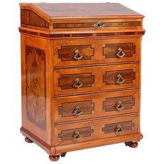 18th Century Baroque Multifunctional Lectern, Secretaire or Chest of Drawers