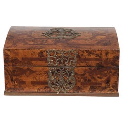 18th Century Baroque Nutwood Box 