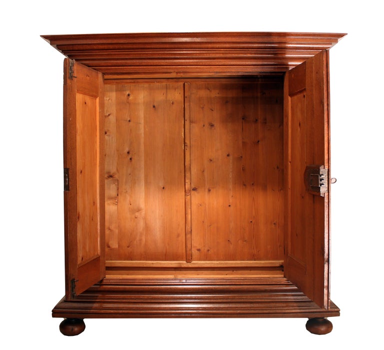 18th Century Baroque Oak Wood Wardrobe / Cabinet from Germany For Sale at  1stDibs | schrank cabinet, alivecor 65m omron healthcarewiggersventurebeat,  grey wood wardrobe