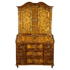 18th Century Baroque Secretaire/ Writing Cabinet, Germany ca. 1770