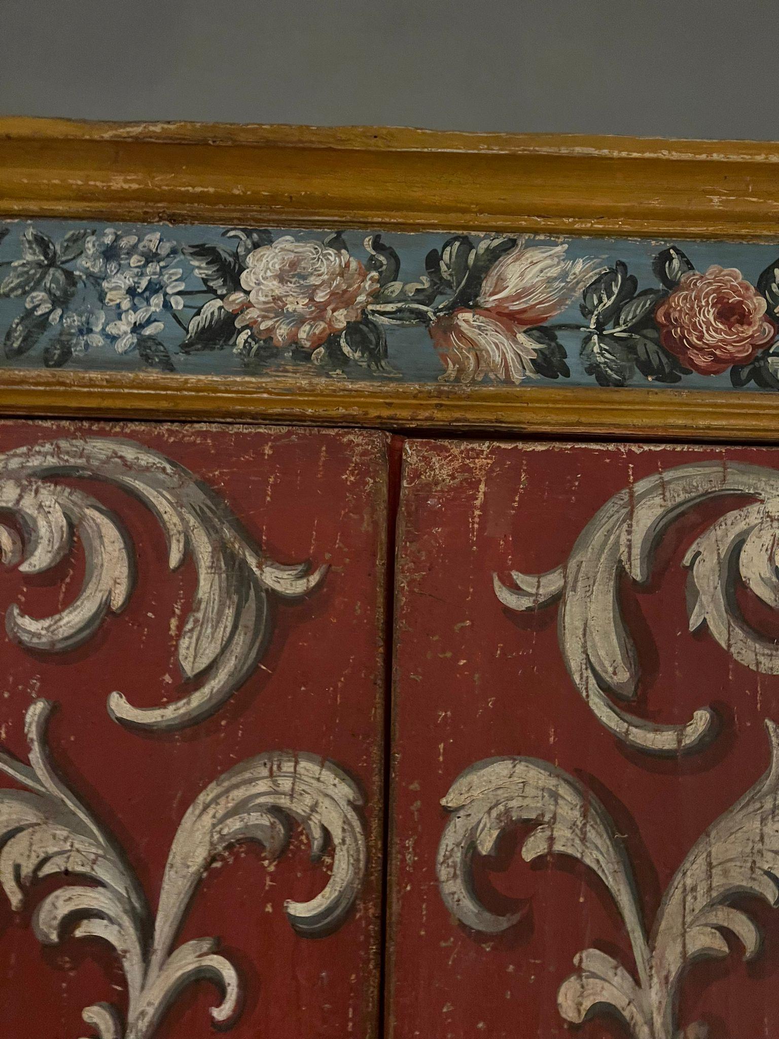 xVIIIe siècle Très beau meuble provenant d'un couvent Bon état - En vente à Firenze, IT