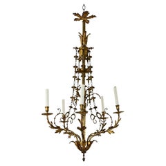 Lustre belge du XVIIIe siècle de style Louis XVI
