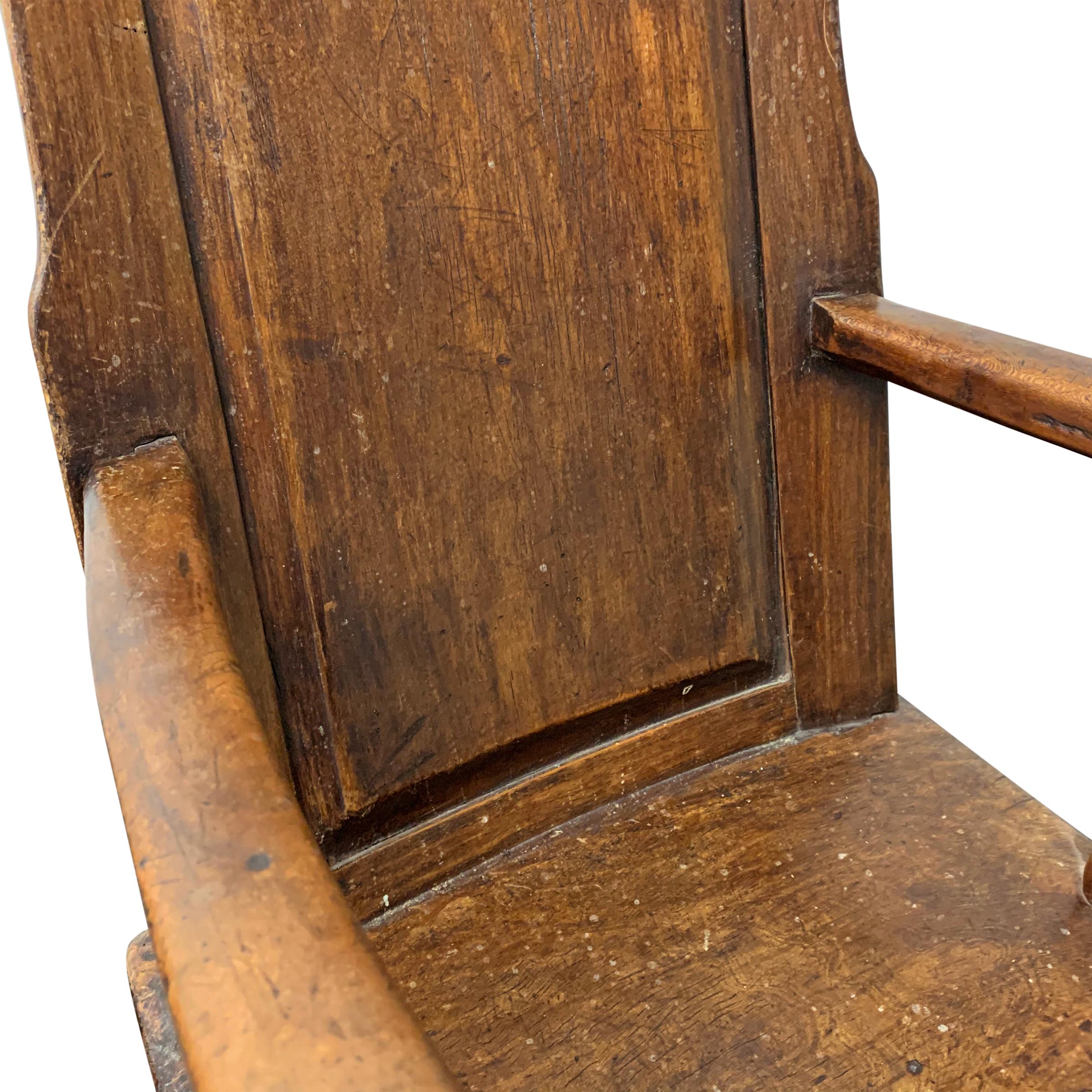 18th Century Belgian Vernacular Armchair 1