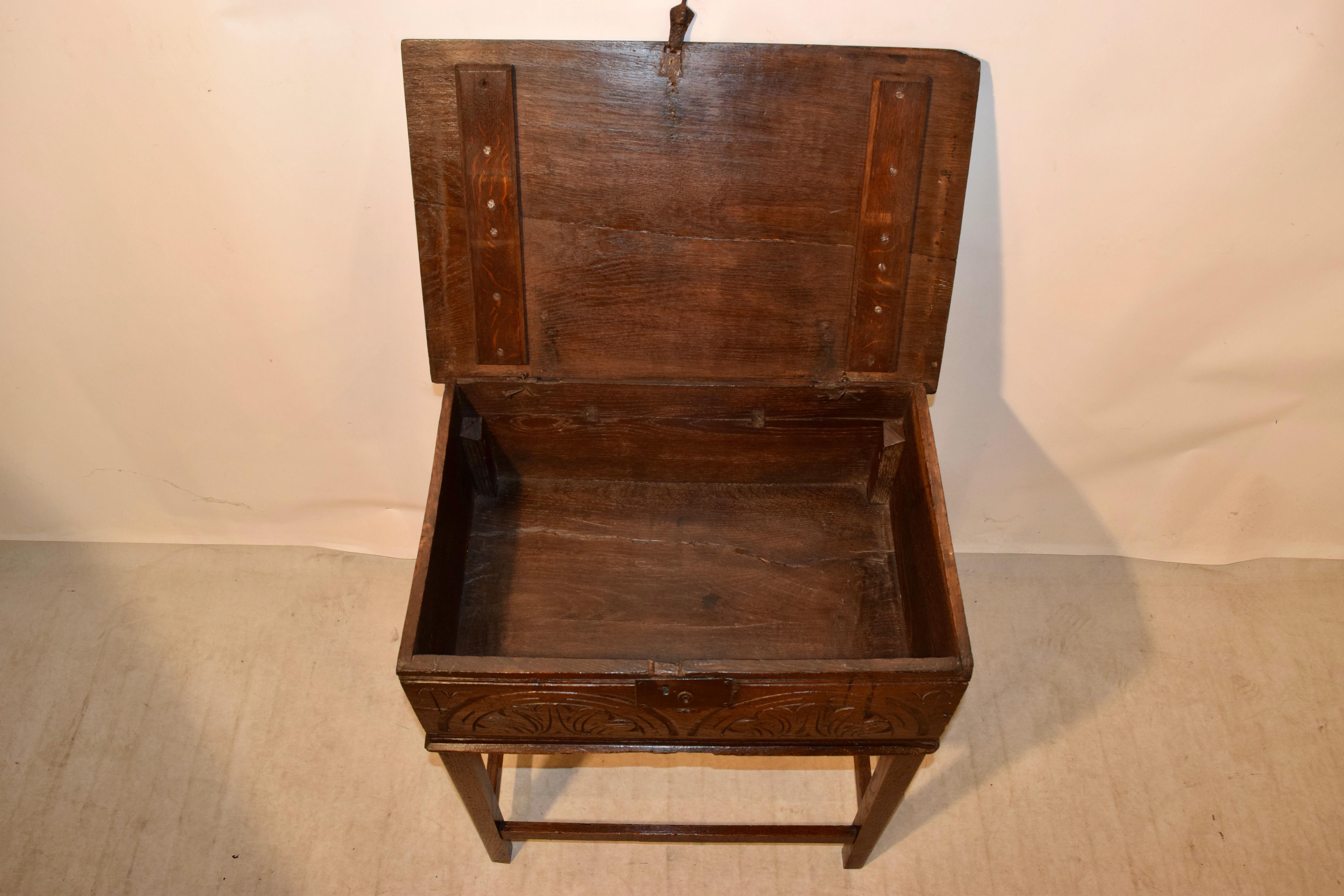 18th Century Bible Box on Stand 5