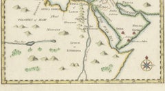 18th-Century Biblical Map of the Colonies of Ham: Africa, Middle East and Beyond