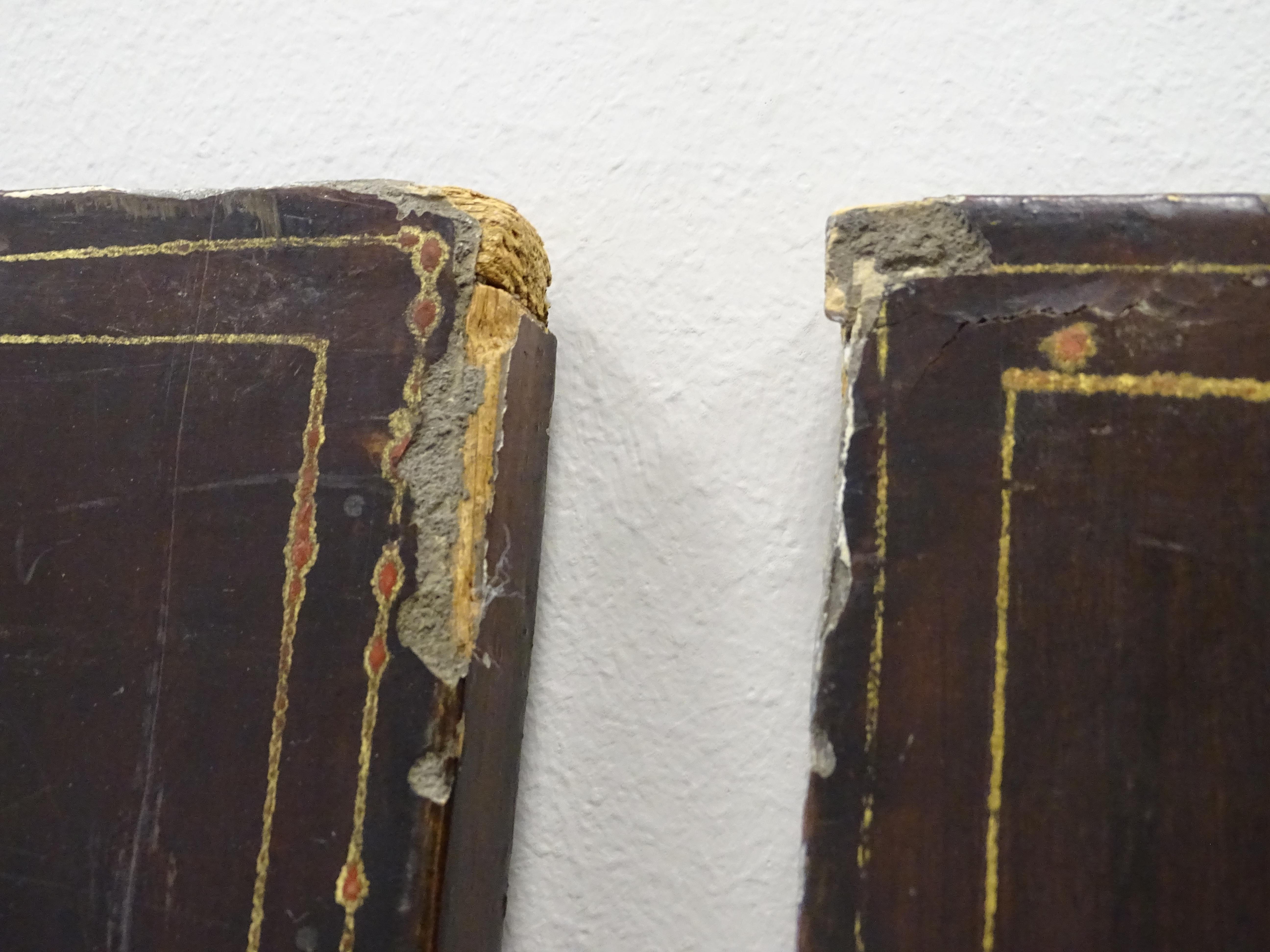 18th Century Black and Gold Coromandel Screen with 4 Sheets 13