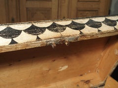 18th Century Black and White Painted Austrian Trunk