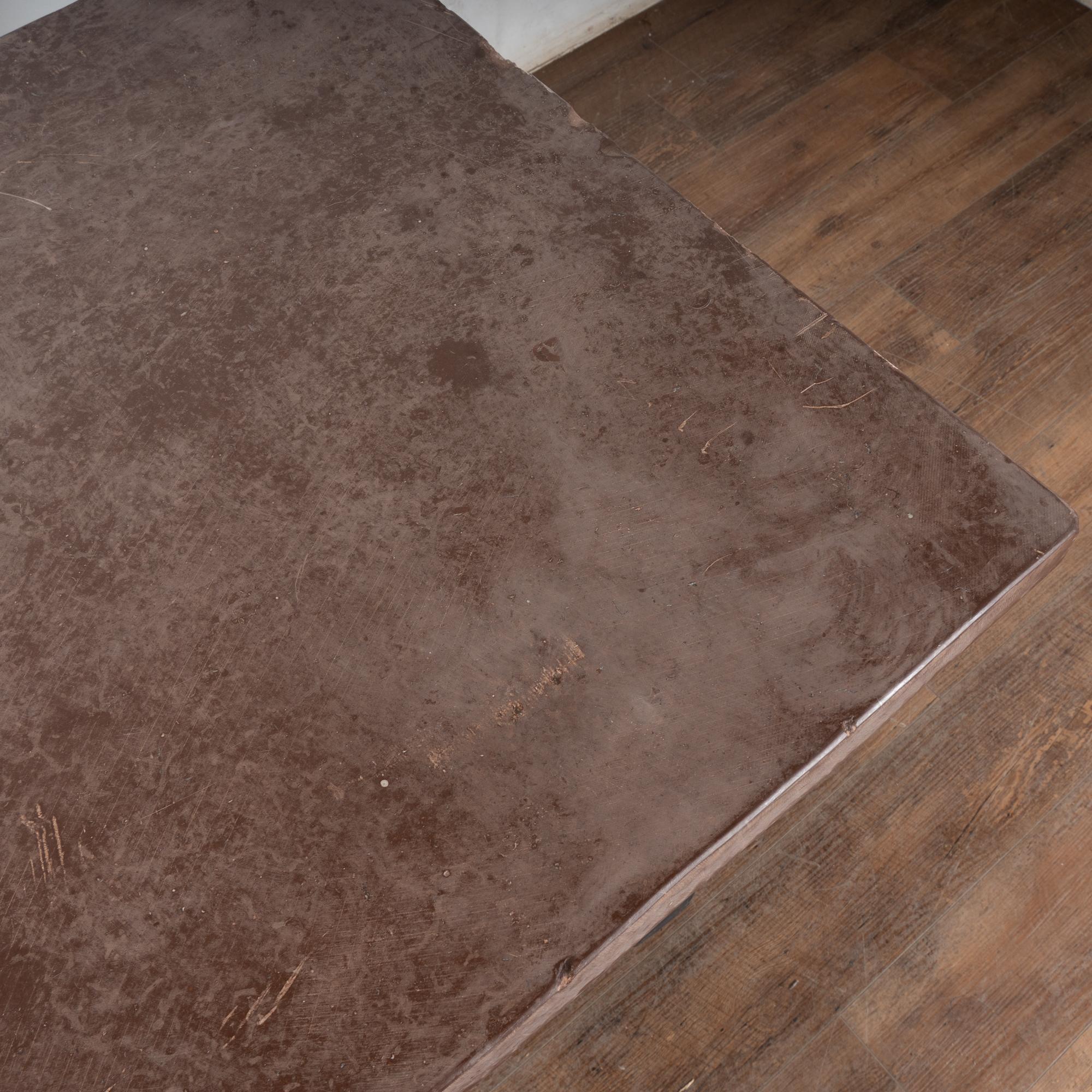 18th Century Black Baroque Stone Top Table from Sweden For Sale 2