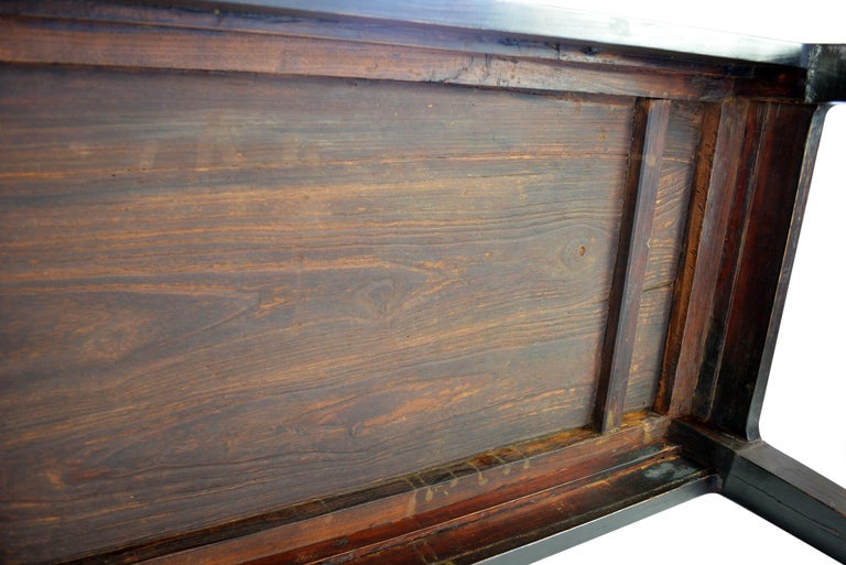 18th Century Black Lacquer Painting Table For Sale at 1stDibs