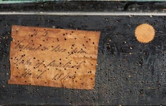An 18th Century Black Lacquered Brass and Chinese Coromandel Cabinet on Stand