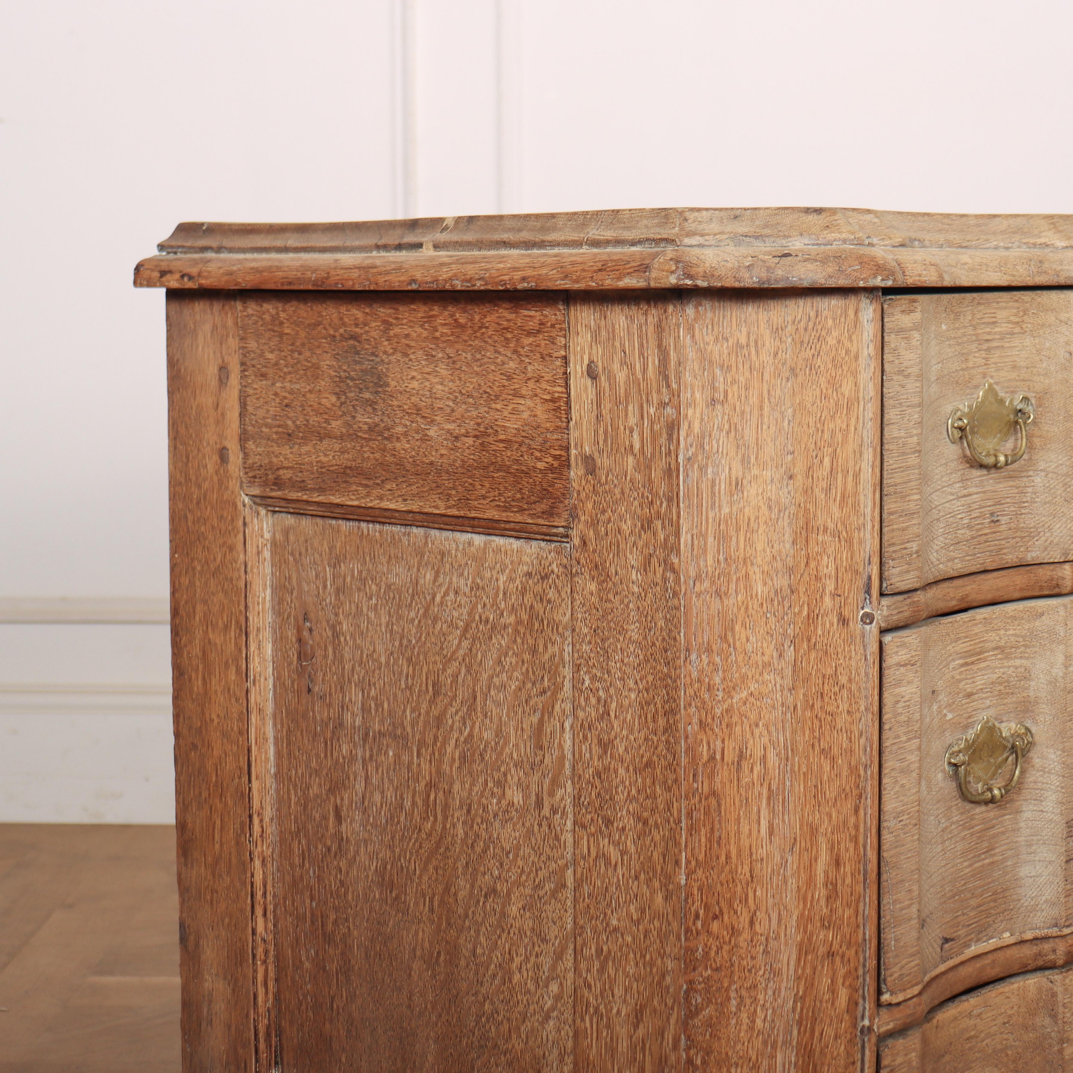 18th Century Bleached Oak Commode 4