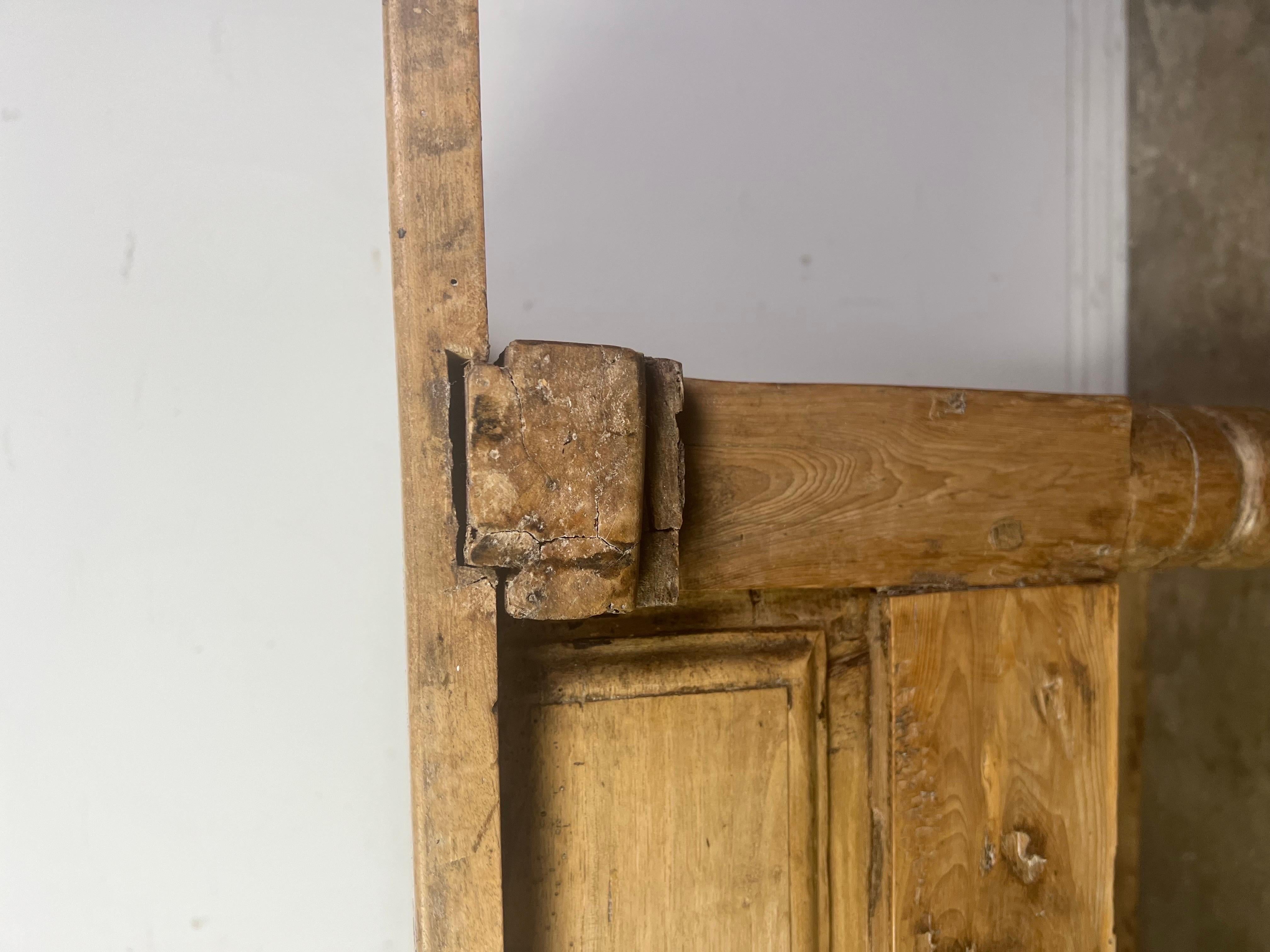 18th Century Bleached Walnut Spanish Colonial Table with Two Drawers For Sale 9