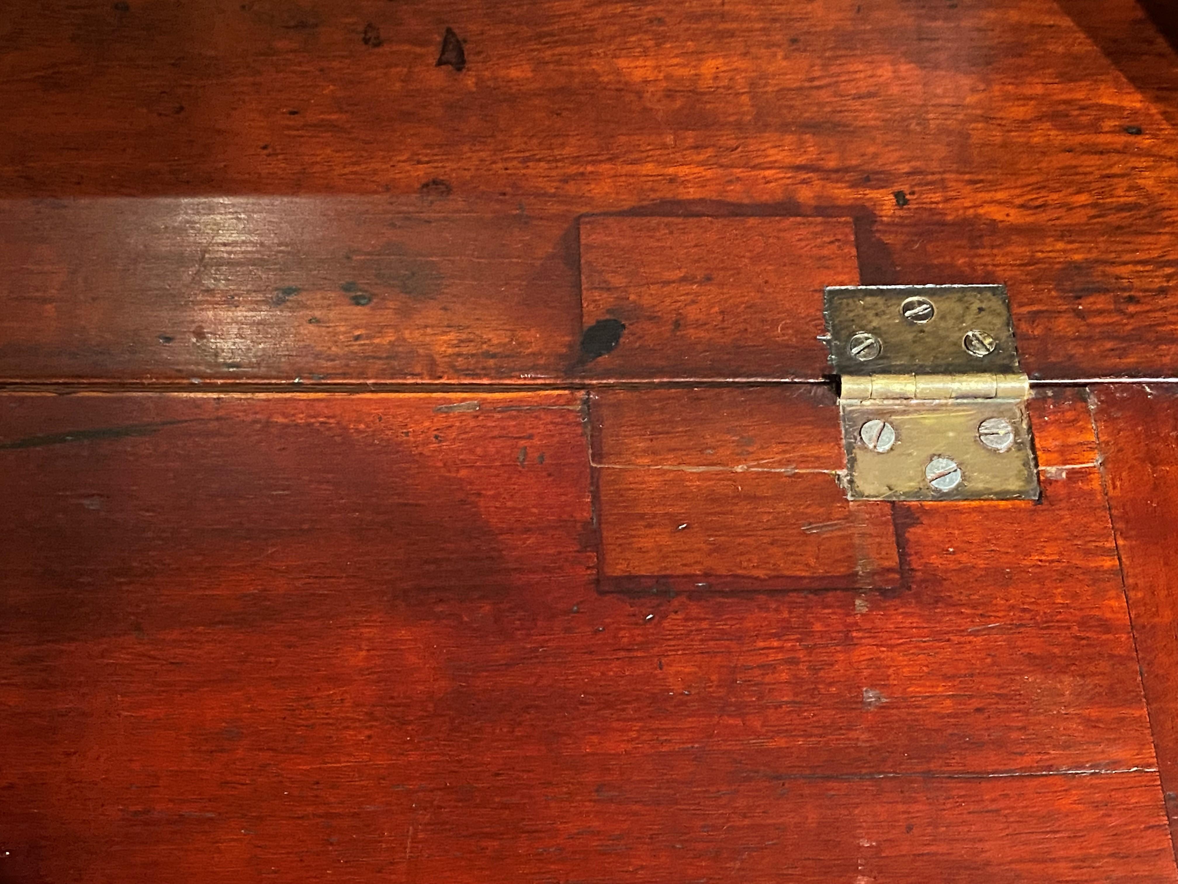 18th Century Boston Chippendale Mahogany Slant Front Desk with Ball & Claw Feet 12