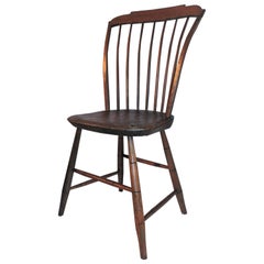 18th Century Bow Back Signed S, KILBURN Windsor Chair