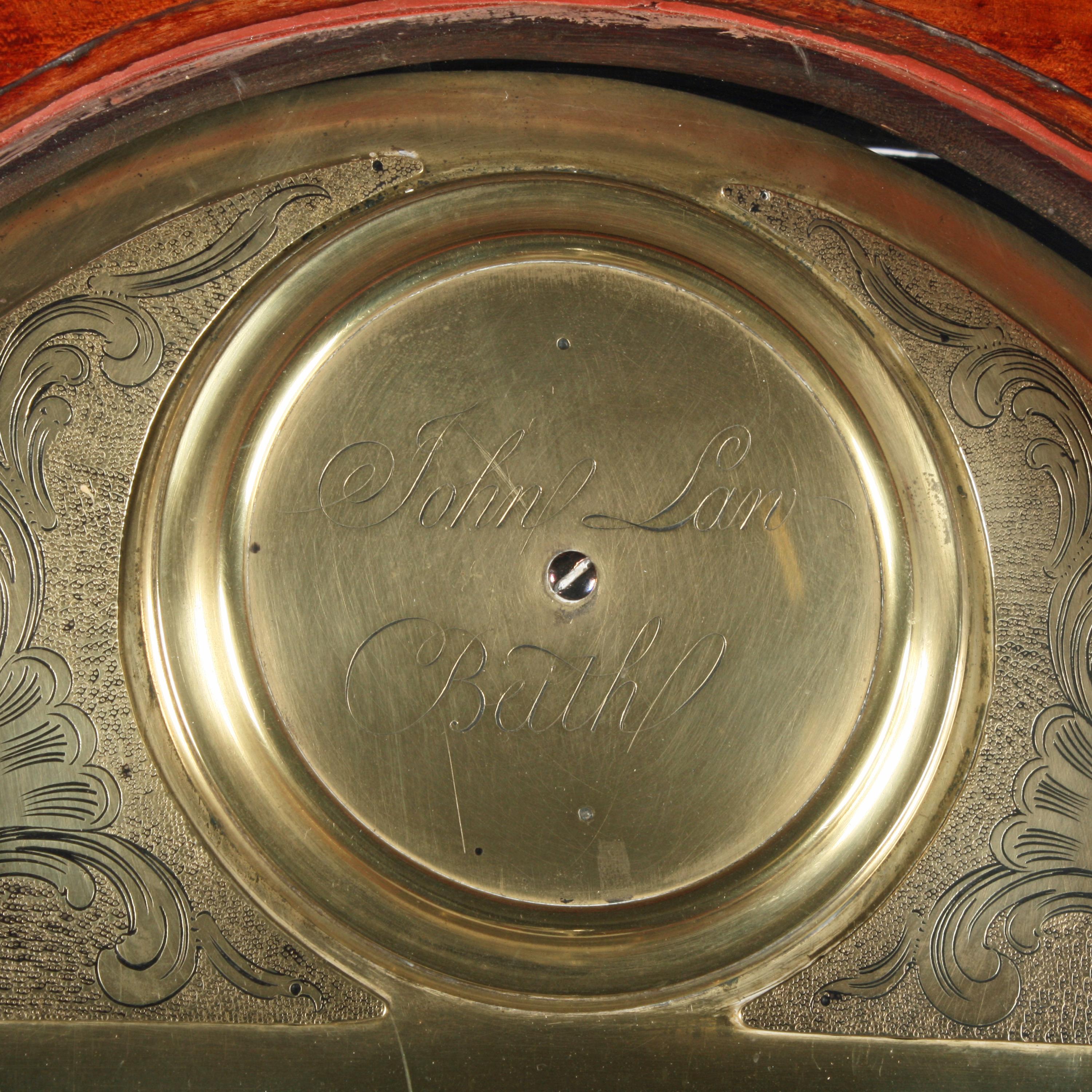 18th Century Brass Dial Grandfather Clock For Sale 1