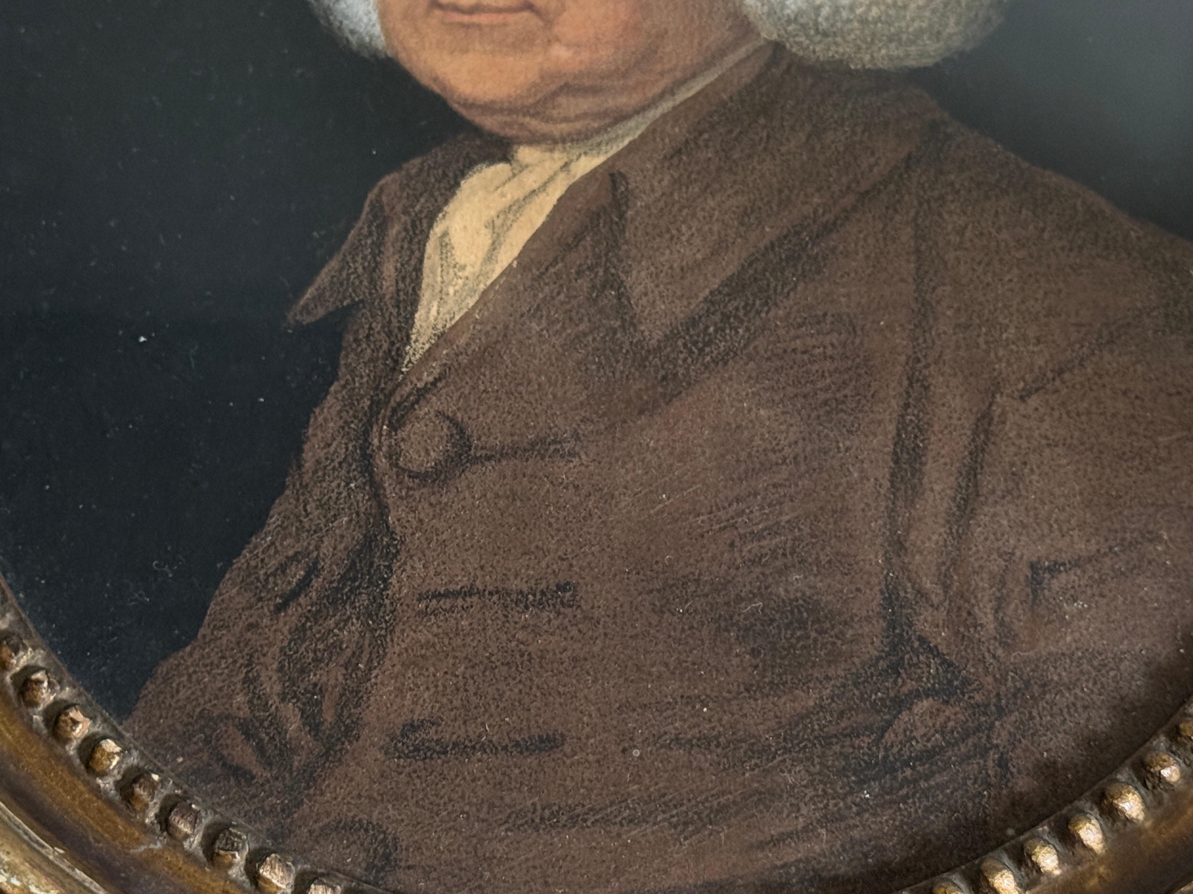 Anglais École britannique du XVIIIe siècle, Portrait d'un gentleman en vente