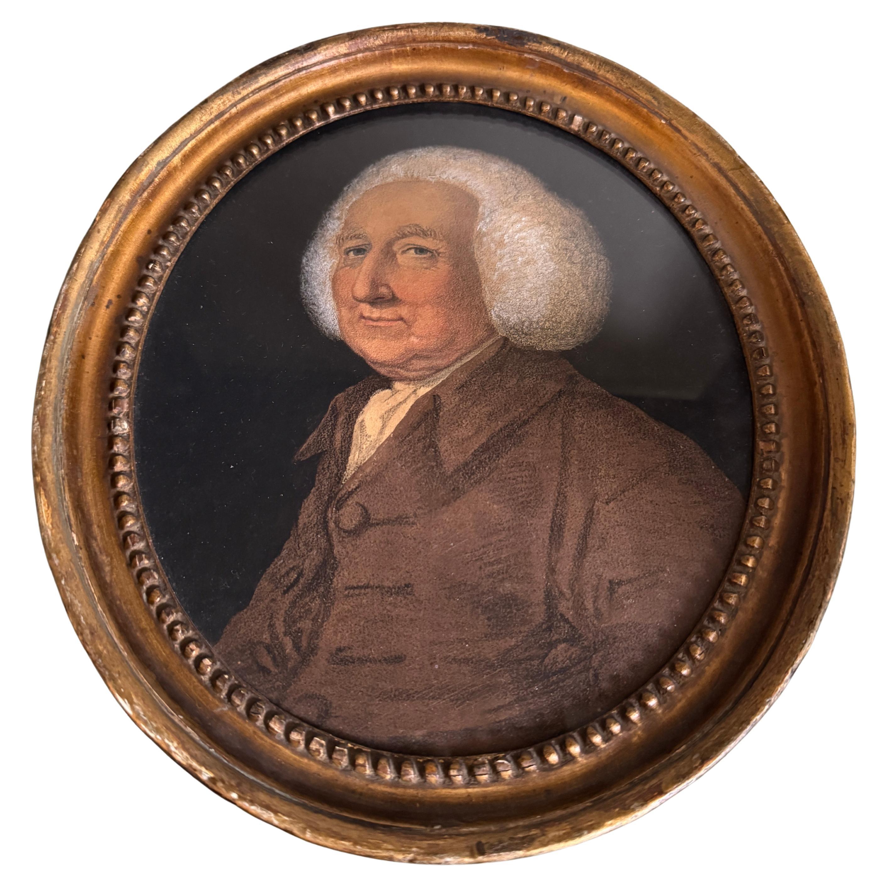 École britannique du XVIIIe siècle, Portrait d'un gentleman