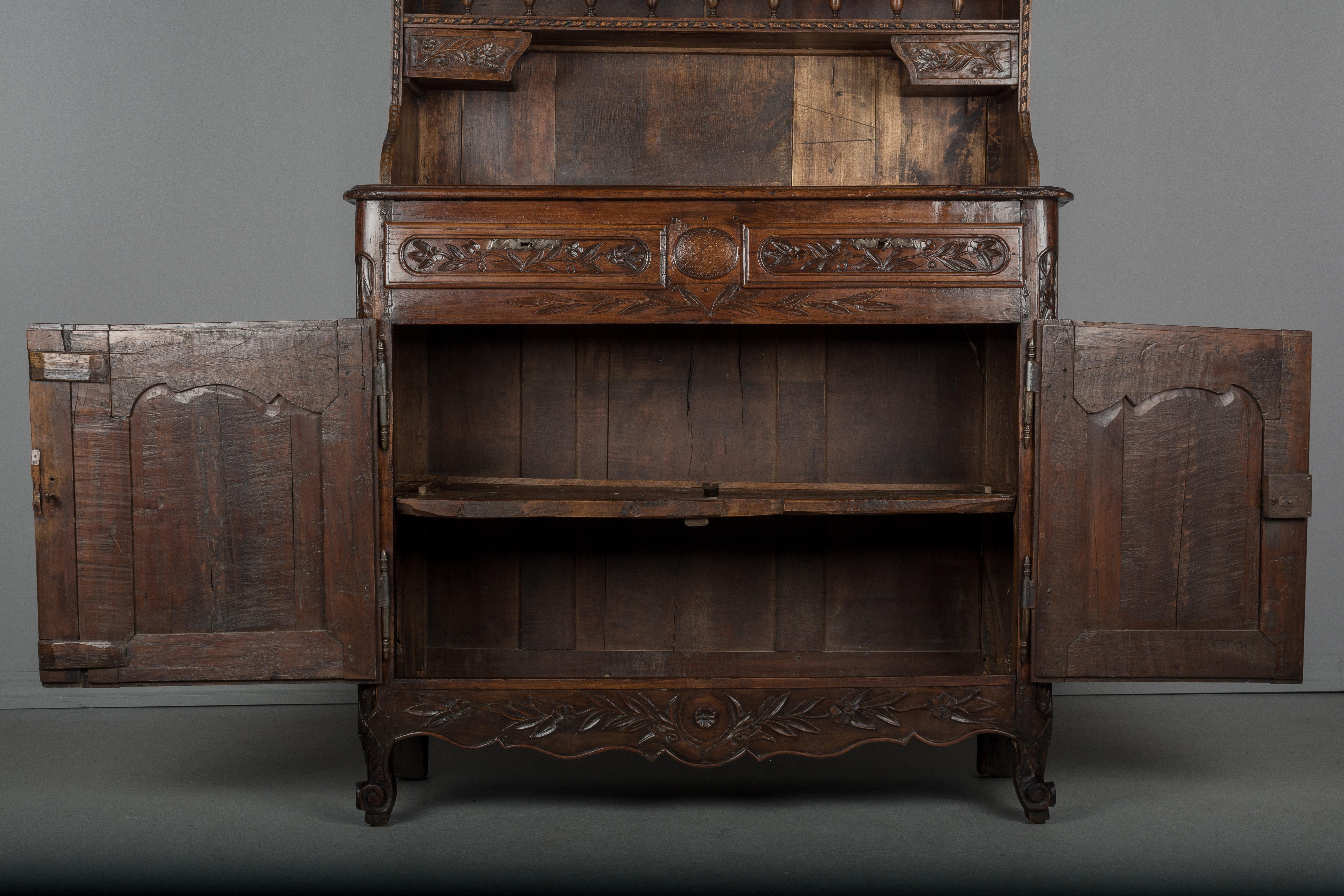 18th Century Brittany Vaisselier or Hutch 5