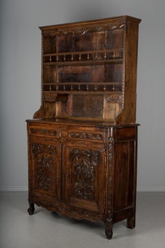 18th Century Brittany Vaisselier or Hutch