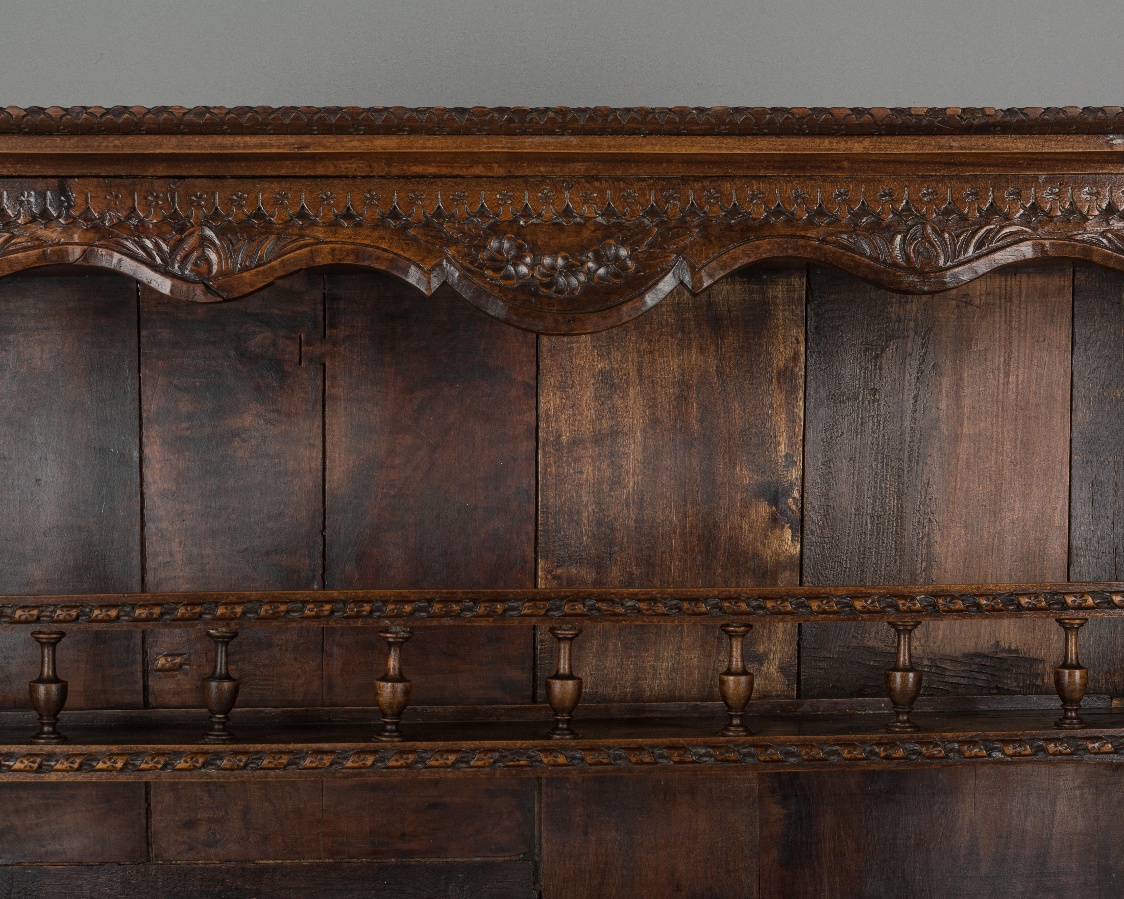 18th Century Brittany Vaisselier or Hutch 1