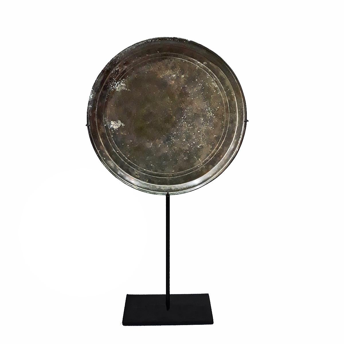 18th Century Bronze Mirrors from Thailand 2