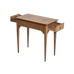 18th Century Danish Gustavian Single Antique Fruitwood Console, End Table