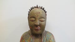 18th Century Buddha Wooden Statue